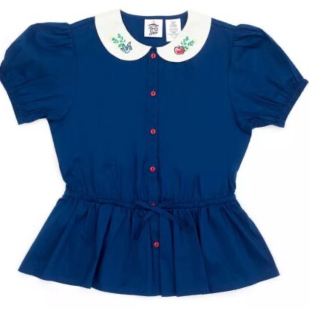 Disney Parks The Dress Shop Snow White Blouse L XL  2022 Adult Women